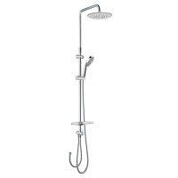 Душевой гарнитур с верхней лейкой, IDDIS Calipso CALSB5Fi76, хром